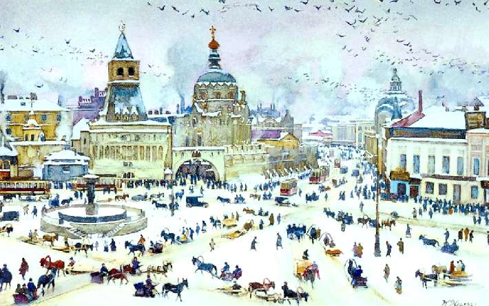 Картины художника Юона Константина Федоровича Картины художника Юона Константина Федоровича