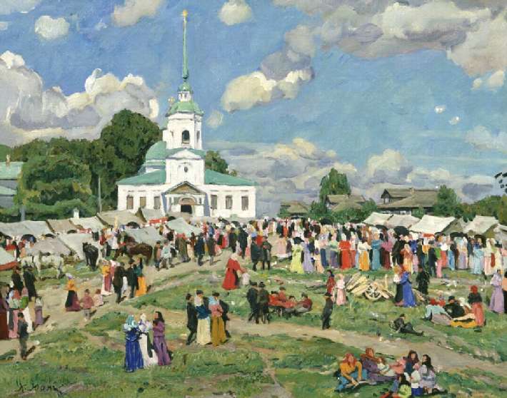 Картины художника Юона Константина Федоровича Картины художника Юона Константина Федоровича