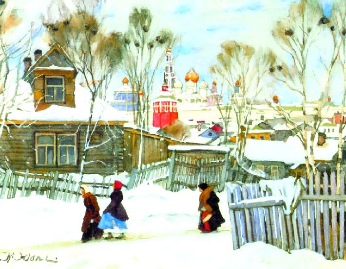Картины художника Юона Константина Федоровича Картины художника Юона Константина Федоровича