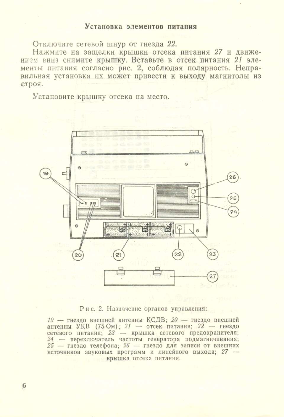���������� ������������� ��������� VEF-260 (VEF-SIGMA). ����������� �� ������������